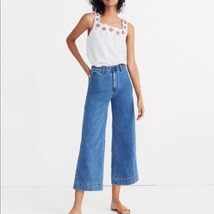 Madewell Emmett Wide Leg Jeans Rosalie Wash